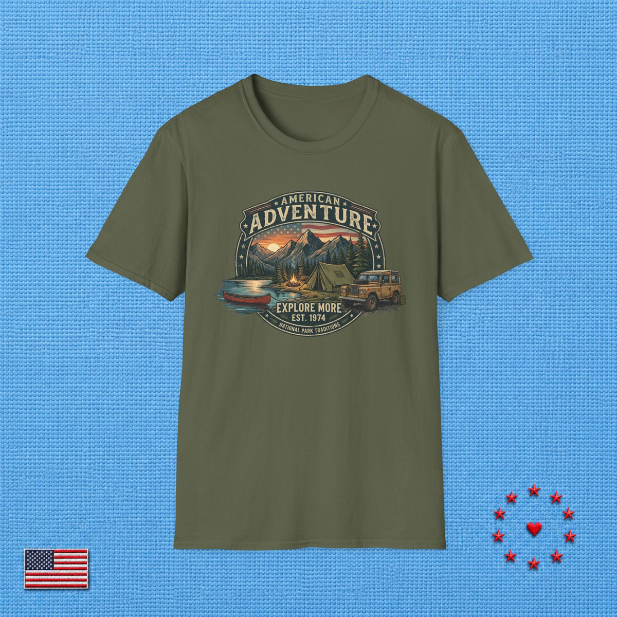 AMERICAN ADVENTURE  T‑Shirt