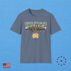 STARTED WITH AN IDEA T‑Shirt