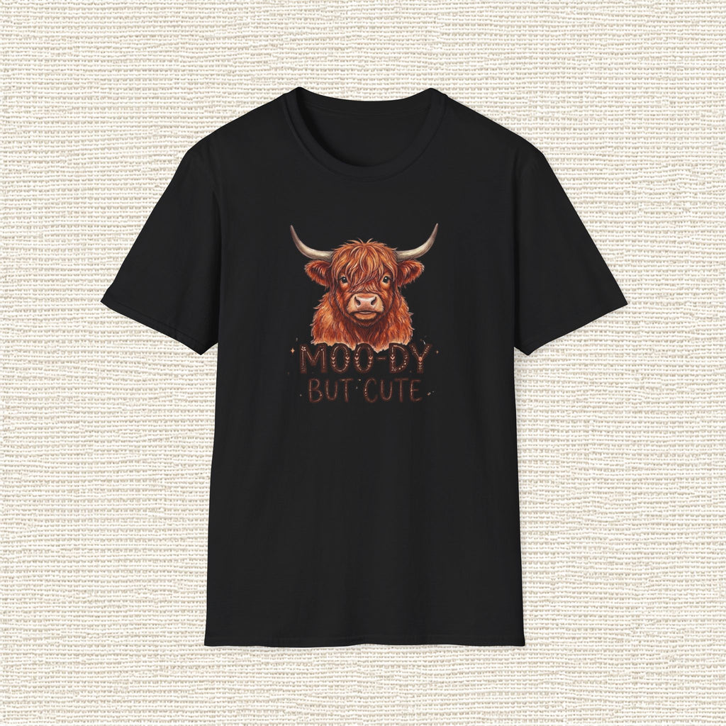 MOODY BUT CUTE T‑Shirt