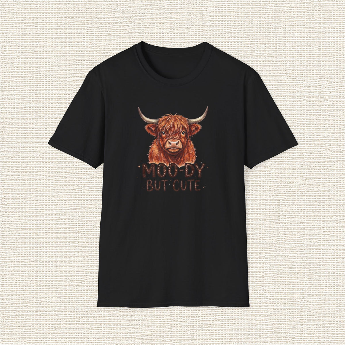 MOODY BUT CUTE T‑Shirt
