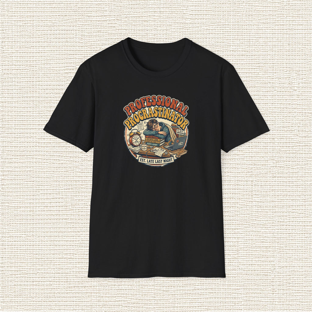 PROFESSIONAL PROCRASTINATOR T‑Shirt