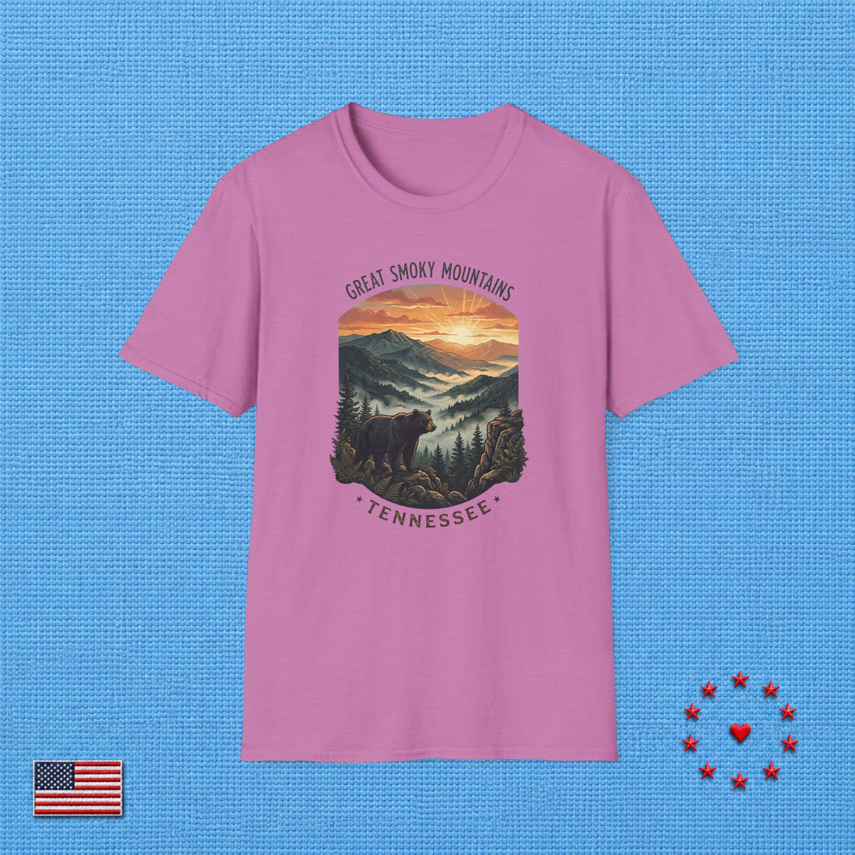 GREAT SMOKY MOUNTAINS TENNESSEE T‑Shirt