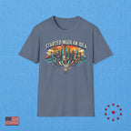 STARTED WITH AN IDEA T‑Shirt
