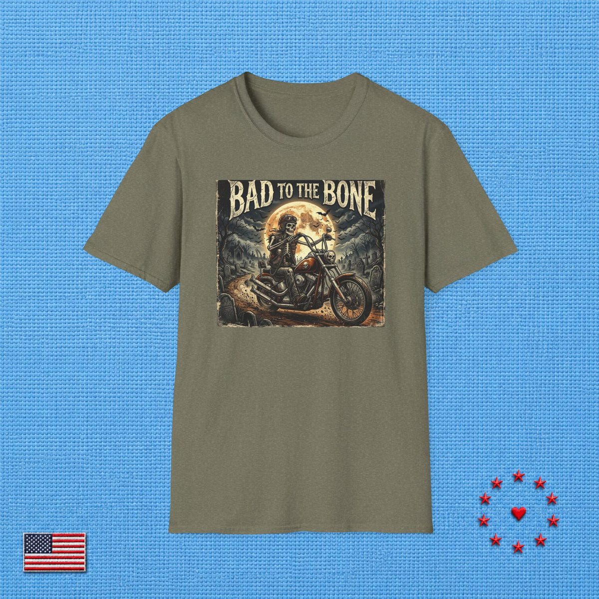 BAD TO THE BONE T‑Shirt