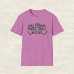 STAY HUMBLE WORK HARD T‑Shirt