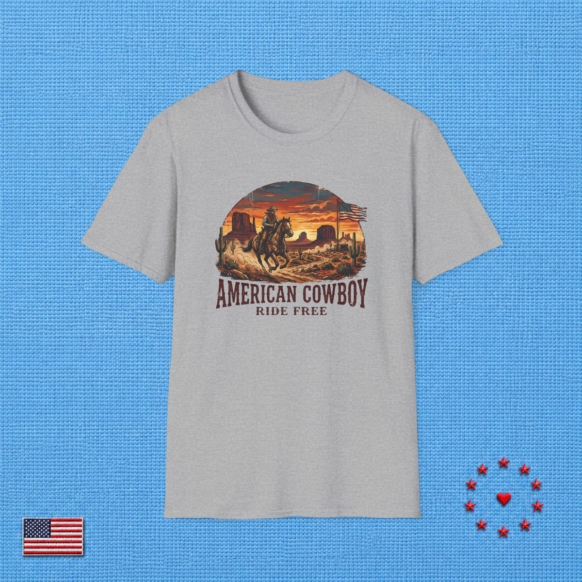 AMERICAN COWBOY T‑Shirt